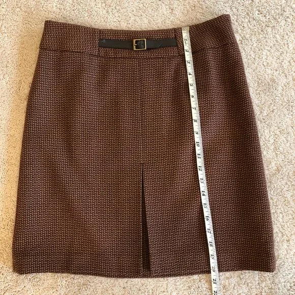 Ann Taylor Loft Wool Knee-Length Skirt Size 8 - Picture 10 of 10